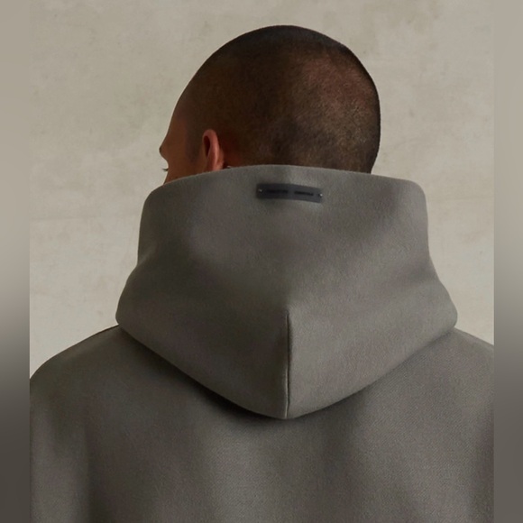 Fear of God 90's Fleece Hoodie for Men in the color MOSS - Picture 3 of 8
